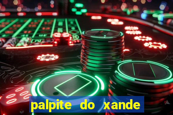 palpite do xande para hoje